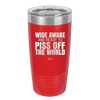 Tacos Taste Like Skinny Can Go Fuck Itself - Laser Engraved Stainless Steel Drinkware - 2180 -