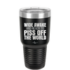 Tacos Taste Like Skinny Can Go Fuck Itself - Laser Engraved Stainless Steel Drinkware - 2180 -