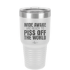 Tacos Taste Like Skinny Can Go Fuck Itself - Laser Engraved Stainless Steel Drinkware - 2180 -