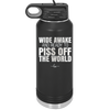Tacos Taste Like Skinny Can Go Fuck Itself - Laser Engraved Stainless Steel Drinkware - 2180 -