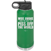 Tacos Taste Like Skinny Can Go Fuck Itself - Laser Engraved Stainless Steel Drinkware - 2180 -