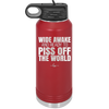 Tacos Taste Like Skinny Can Go Fuck Itself - Laser Engraved Stainless Steel Drinkware - 2180 -