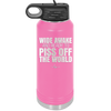 Tacos Taste Like Skinny Can Go Fuck Itself - Laser Engraved Stainless Steel Drinkware - 2180 -