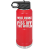 Tacos Taste Like Skinny Can Go Fuck Itself - Laser Engraved Stainless Steel Drinkware - 2180 -