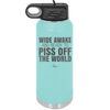 Tacos Taste Like Skinny Can Go Fuck Itself - Laser Engraved Stainless Steel Drinkware - 2180 -