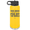 Tacos Taste Like Skinny Can Go Fuck Itself - Laser Engraved Stainless Steel Drinkware - 2180 -