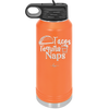 Tacos Tequila Naps - Laser Engraved Stainless Steel Drinkware - 2179 -