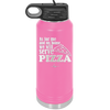 As For Me and My House We Will Serve Pizza - Laser Engraved Stainless Steel Drinkware - 2181 -
