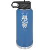 Cat Mom - Laser Engraved Stainless Steel Drinkware - 2183 -