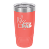 Rockin Dad - Laser Engraved Stainless Steel Drinkware - 2186 -