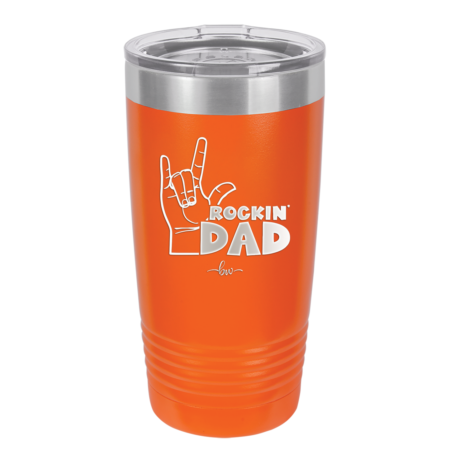 Rockin Dad - Laser Engraved Stainless Steel Drinkware - 2186 -