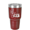Rockin Dad - Laser Engraved Stainless Steel Drinkware - 2186 -