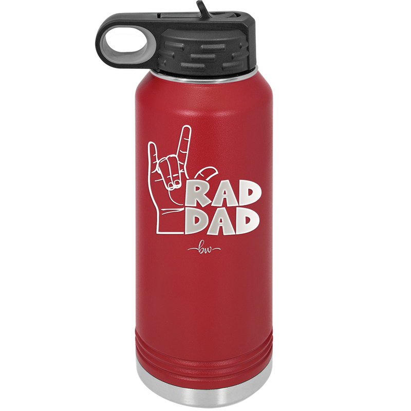 Rad Dad - Laser Engraved Stainless Steel Drinkware - 2187 -