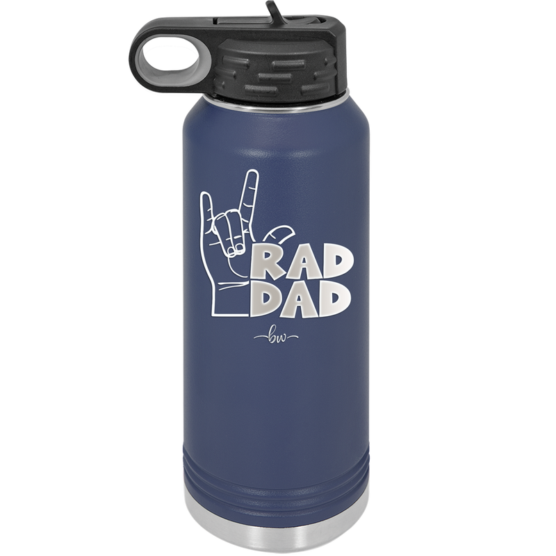 Rad Dad - Laser Engraved Stainless Steel Drinkware - 2187 -