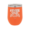 Class Change Father Player Skill Unlocked - Laser Engraved Stainless Steel Drinkware - 2190 -