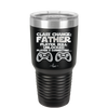 Class Change Father Player Skill Unlocked - Laser Engraved Stainless Steel Drinkware - 2190 -