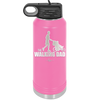 The Walking Dad - Laser Engraved Stainless Steel Drinkware - 2191 -
