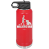 The Walking Dad - Laser Engraved Stainless Steel Drinkware - 2191 -