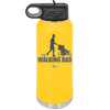 The Walking Dad - Laser Engraved Stainless Steel Drinkware - 2191 -