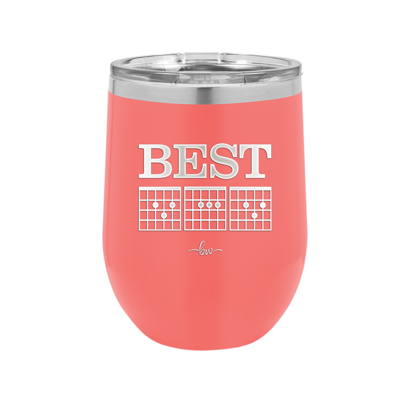 Best Dad D A D Guitar Chords - Laser Engraved Stainless Steel Drinkware - 2192 -