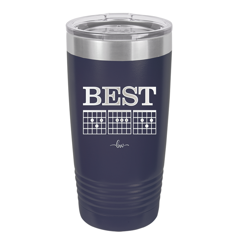 Best Dad D A D Guitar Chords - Laser Engraved Stainless Steel Drinkware - 2192 -