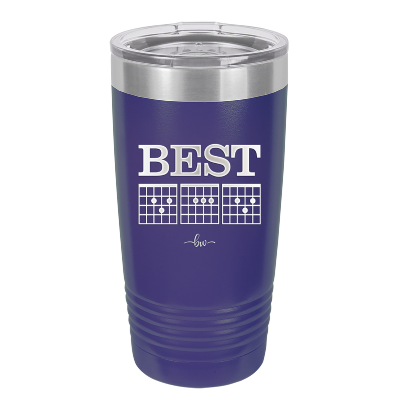 Best Dad D A D Guitar Chords - Laser Engraved Stainless Steel Drinkware - 2192 -