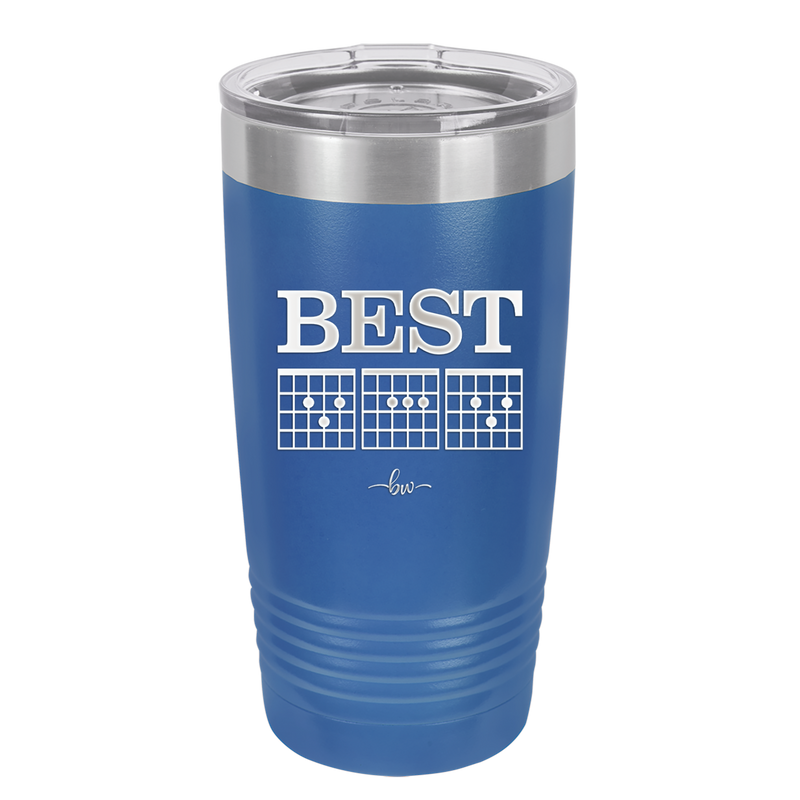 Best Dad D A D Guitar Chords - Laser Engraved Stainless Steel Drinkware - 2192 -