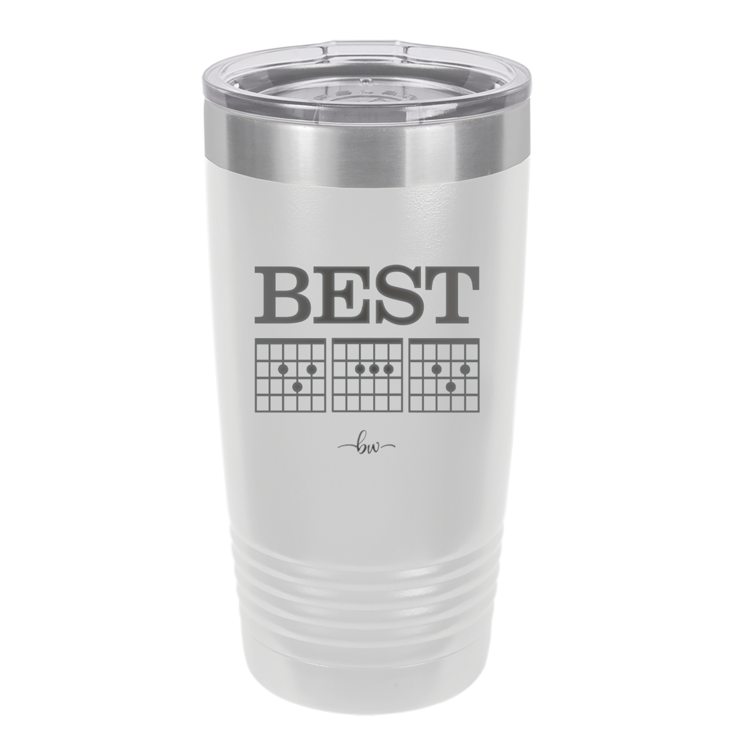 Best Dad D A D Guitar Chords - Laser Engraved Stainless Steel Drinkware - 2192 -