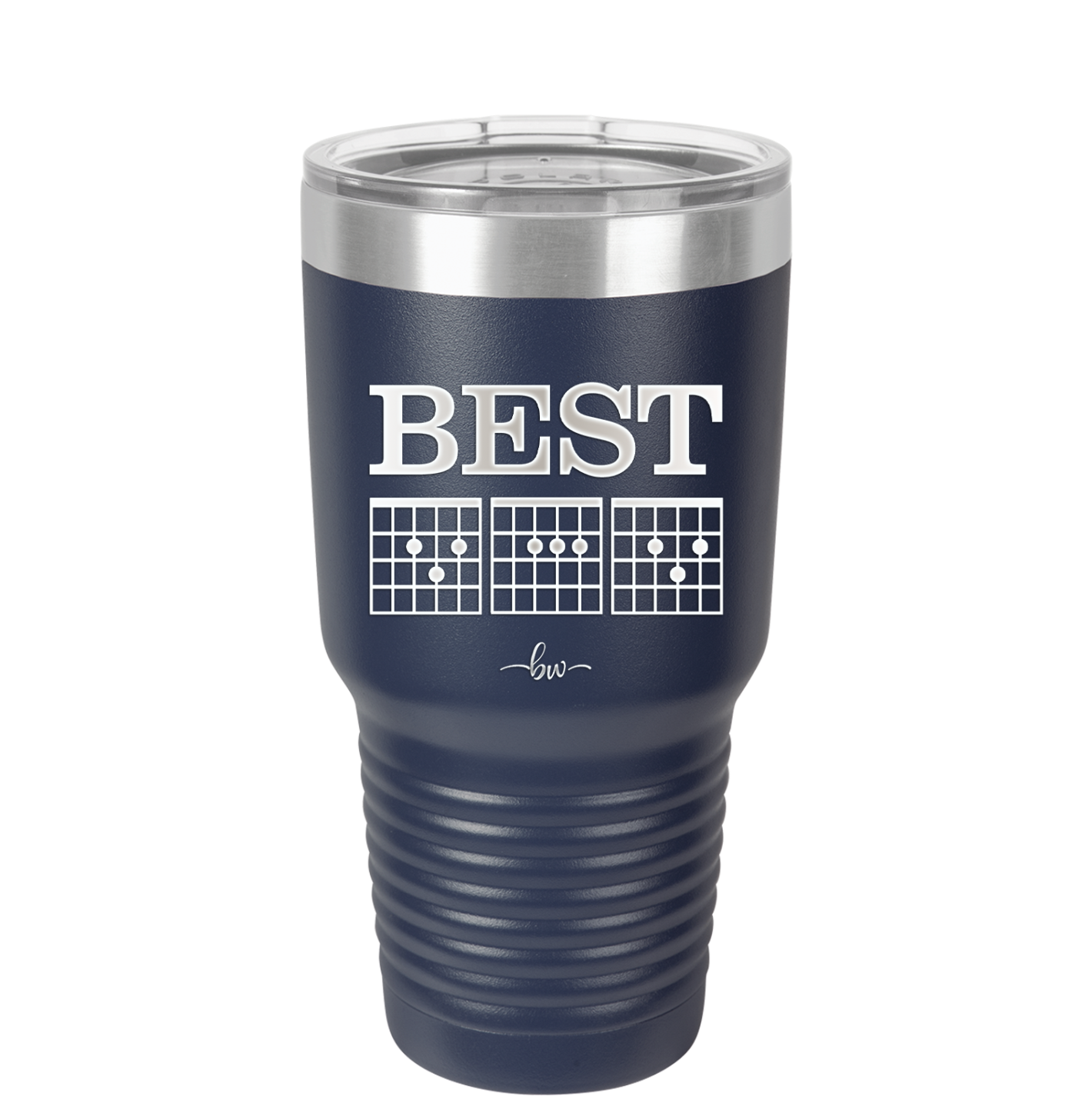 Best Dad D A D Guitar Chords - Laser Engraved Stainless Steel Drinkware - 2192 -