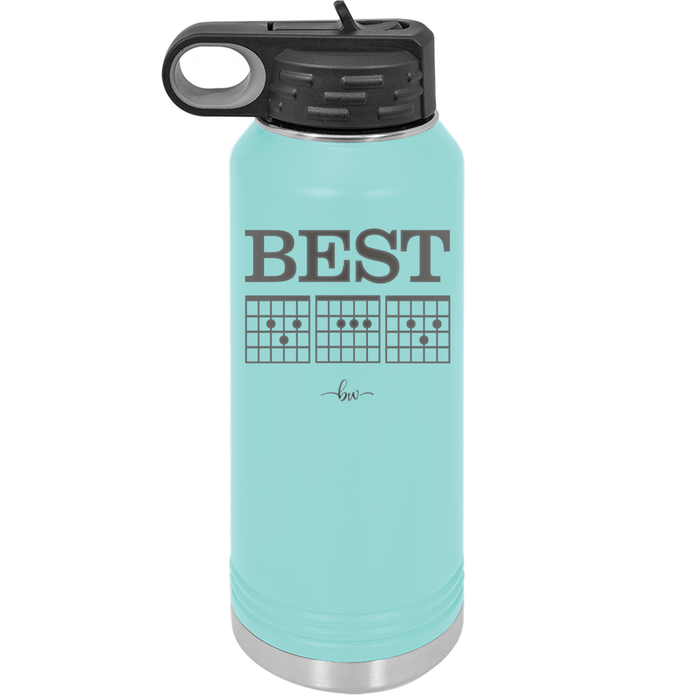 Best Dad D A D Guitar Chords - Laser Engraved Stainless Steel Drinkware - 2192 -
