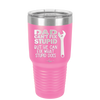 Dad Can't Fix Stupid But He Can Fix What Stupid Does - Laser Engraved Stainless Steel Drinkware - 2193 -