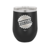 Sawdust is Man Glitter - Laser Engraved Stainless Steel Drinkware - 2194 -