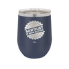 Sawdust is Man Glitter - Laser Engraved Stainless Steel Drinkware - 2194 -