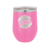 Sawdust is Man Glitter - Laser Engraved Stainless Steel Drinkware - 2194 -