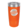 Sawdust is Man Glitter - Laser Engraved Stainless Steel Drinkware - 2194 -