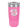 Sawdust is Man Glitter - Laser Engraved Stainless Steel Drinkware - 2194 -