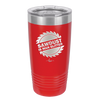 Sawdust is Man Glitter - Laser Engraved Stainless Steel Drinkware - 2194 -