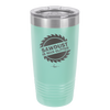 Sawdust is Man Glitter - Laser Engraved Stainless Steel Drinkware - 2194 -