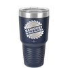 Sawdust is Man Glitter - Laser Engraved Stainless Steel Drinkware - 2194 -