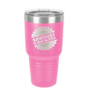 Sawdust is Man Glitter - Laser Engraved Stainless Steel Drinkware - 2194 -