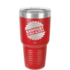 Sawdust is Man Glitter - Laser Engraved Stainless Steel Drinkware - 2194 -