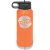 Sawdust is Man Glitter - Laser Engraved Stainless Steel Drinkware - 2194 -