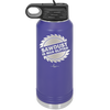 Sawdust is Man Glitter - Laser Engraved Stainless Steel Drinkware - 2194 -