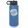Sawdust is Man Glitter - Laser Engraved Stainless Steel Drinkware - 2194 -