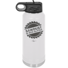 Sawdust is Man Glitter - Laser Engraved Stainless Steel Drinkware - 2194 -