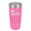 Coffee Because Kids Are Assholes - Laser Engraved Stainless Steel Drinkware - 2198 -