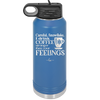 Careful Snowflake I Drink Coffee Stronger than Your Feelings - Laser Engraved Stainless Steel Drinkware - 2200 -