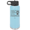 Careful Snowflake I Drink Coffee Stronger than Your Feelings - Laser Engraved Stainless Steel Drinkware - 2200 -