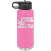 Back Up Bitch I Will Shank You - Laser Engraved Stainless Steel Drinkware - 2208 -
