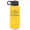 Being a Hot Mess is Part of My Charm - Laser Engraved Stainless Steel Drinkware - 2220 -